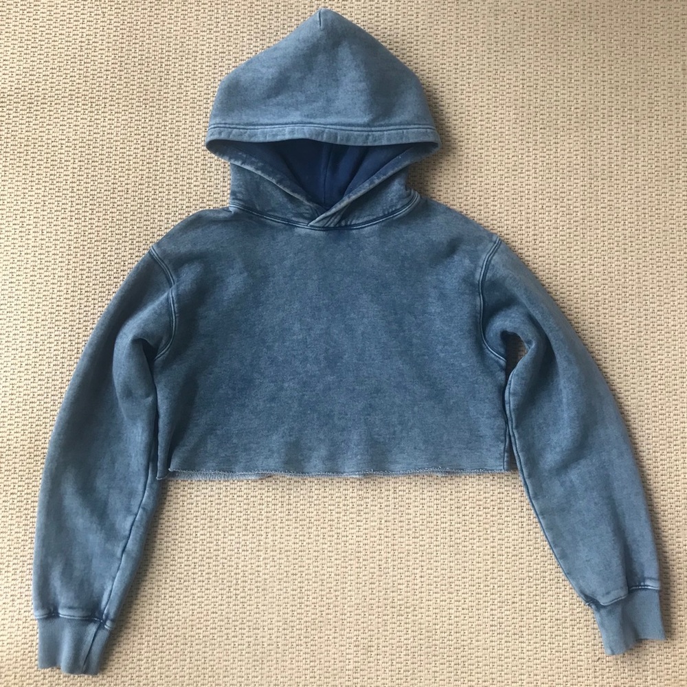 aritzia tna cropped sweatshirt
